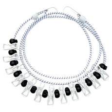 통근창고 다용도 빨래줄 1.8m, 화이트, 1개