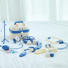 Funysofy 兔子綜合醫院遊戲18件組, 1套, 藍色