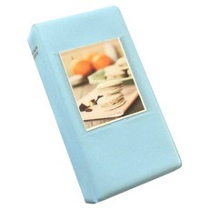 인스탁스 스퀘어필름 전용 마카롱 2단 앨범, 블루, 64매