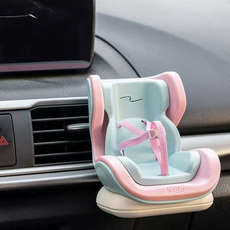 Chilshi Labubu 1代 2代 3代 通用汽車座椅配件, 1個, 藍色