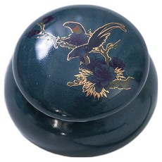 온리움 현관 장식용 단지 집안 정화 미니 항아리 04 딥그린, 1개