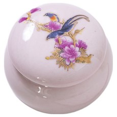 Onrium 玄關裝飾罐 室內淨化迷你甕 02 淺粉紅色, 1個