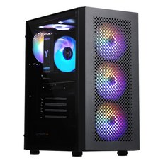 주연테크 2025 카운터 D4 라이젠5 라이젠 9000 시리즈 지포스 RTX 5060 Ti, 블랙, 16GB, 512GB, WIN11 Home, D496X56TW-B