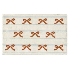 원룸 리본 현관매트, 혼합색상