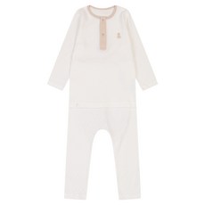 ETTOI 嬰幼兒 Morang 修身棉質內衣上下套裝