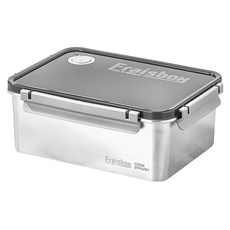 cook power 鍋寶 藏鮮系列 大容量不鏽鋼保鮮盒 4L, 1個, 1個裝