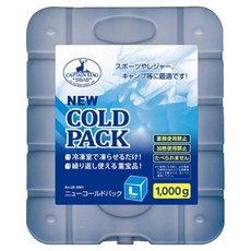 CAPTAIN STAG 鹿牌 保冰冰磚/保冰劑 L 1kg, 1個