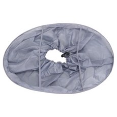 올하이 착용형 셀프 가슴털 겨드랑이 면도가운 01 회색, 1개, 1개입