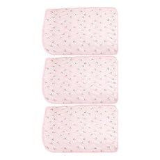 咕沛日常 寵物涼感墊/寵物涼墊/冰絲涼墊, 粉色蜜桃, 3個