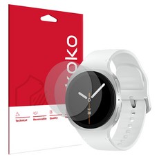 스코코 지문방지 저반사 액정보호필름 2p 세트, 1세트