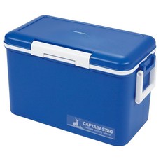 CAPTAIN STAG 鹿牌 戶外露營保冰桶 日本製, 藍色, 35L