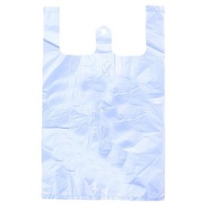 Clean Mate 手柄塑料袋白色乳清藍色 A226, 140件, 15L