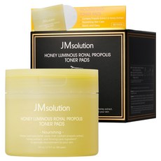 JMsolution 肌司研 蜜光皇家蜂膠營養化妝水棉片 170ml, 1個, 80枚入