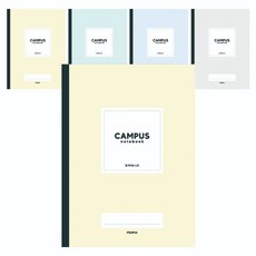 펜피아 3000 잘 펴지는 노트, 랜덤발송, 5개