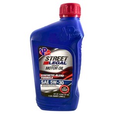 VP Racing STREET LEGAL MOTOR OIL 全合成機油, 1個, 5w30, 1L
