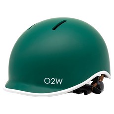 o2wheels Milli 都市安全帽, 1個, 綠色