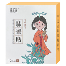 楠陽艾 艾草膝蓋貼, 12片, 1組