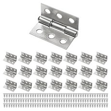 OON 스테인리스 경첩 22p + 나사 132p 세트, 1세트