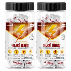 내츄럴플러스 에너지 포도당 캔디, 100정, 2개