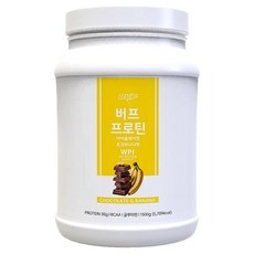 버프 프로틴 아이솔레이트 초코바나나맛, 1.5kg, 1개