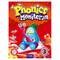 Phonics Monster 3rd Edition_Student Book 3, A*LIST, 小學一年級