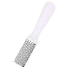 블루코지 양면 스테인레스 발 각질제거기 화이트, 60g, 1개, 1개입