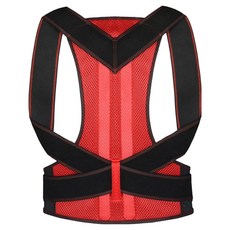 Soulrich 透氣堅固姿勢矯正帶 紅色, 1個