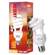 페이토 익스트림썬 파충류 UVB 램프 15.0 13W, 1개