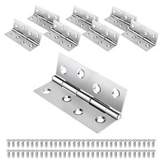 OON 스테인리스 경첩 8p + 나사 64p 세트, 1세트