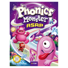 Phonics Monster ASAP Student Book, A List