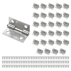 OON 스테인리스 경첩 30p + 나사 120p 세트, 1세트