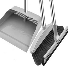 PEONIST 清潔掃把+刮水器 清潔用品組, 1套, 灰色