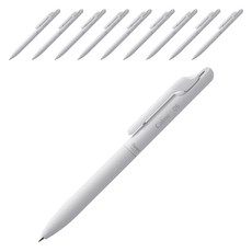 Pentel 飛龍文具 Calme 原子筆 0.5mm BXA105W-A, 10個, 灰白色