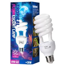 peyto Extreme Sun 爬蟲類UVB燈 5.0 26W, 1個, 單一顏色