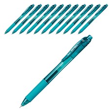 Pentel Energel X 原子筆 0.5mm BLN105-S3, 土耳其藍, 12個
