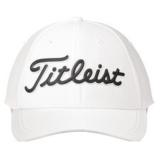 Titleist Players Performance 附球標高爾夫球帽, 白色 + 黑色, 1個