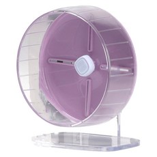 寵物星樂園 糖果色靜音滾輪 附支架 20cm, 1個, 糖果紫