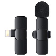 AHOYE 降噪直播麥克風/手機麥克風/領夾式麥克風 iphone專用, 黑色, p01_05243902