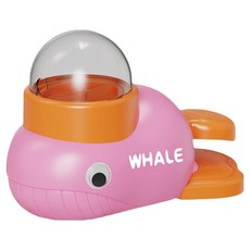 REDPUPPY 寵物Whale It按壓零食玩具, 1個, 粉色