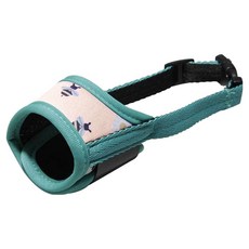 Yoreungae 寵物 Daysoy 柔軟防咬嘴套 S, 01 綠色, 1個