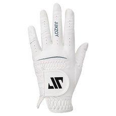 Zukjoy柔軟羊皮高爾夫手套 左手用, 1個, 白色