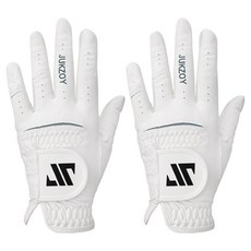 男女通用款羊皮柔軟高爾夫手套 左手用, 2個, 白色