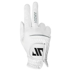 彈性纖維高爾夫手套 右手用, 1個, 白色