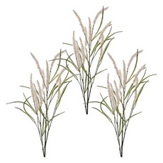 마쉬메리골드 조화 부들가지 99cm, BEIGE, 3개