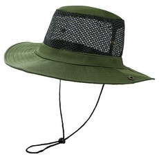 American Road 網眼透氣帽簷戶外登山帽 HR2141, 卡其色