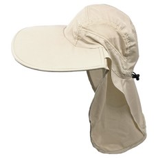 American Road 寬帽簷護頸寬版登山帽 HR2143, 米色