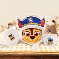 PAW PATROL 汪汪隊立大功 兒童餐具4件組, 阿奇, 1套