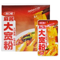 冠口福 大官粉 香辣味 即食寬粉, 1個, 600g