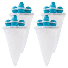 洗衣機毛髮過濾網 過濾器, 藍色, 4個