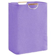 All is You 防水亞麻洗衣籃, 紫色